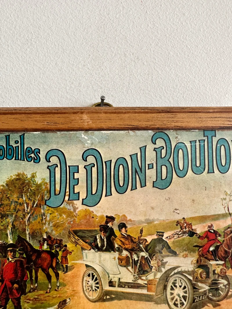 Images publicitaires sur bois