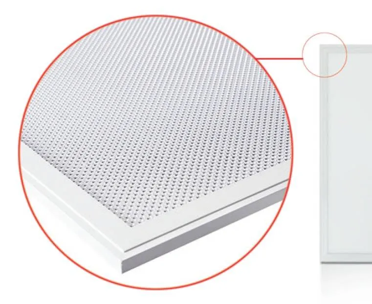 Dalle LED Prismatique 600 x 600 36W 3000K normes alimentaires