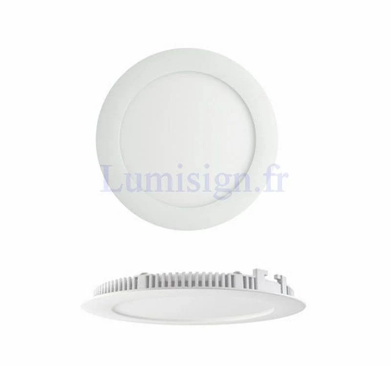 Spot encastrable LED blanc 18W Ø225 éclairage blanc neutre
