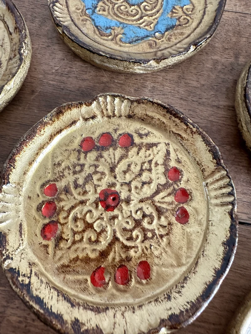 Sous verres style florentin