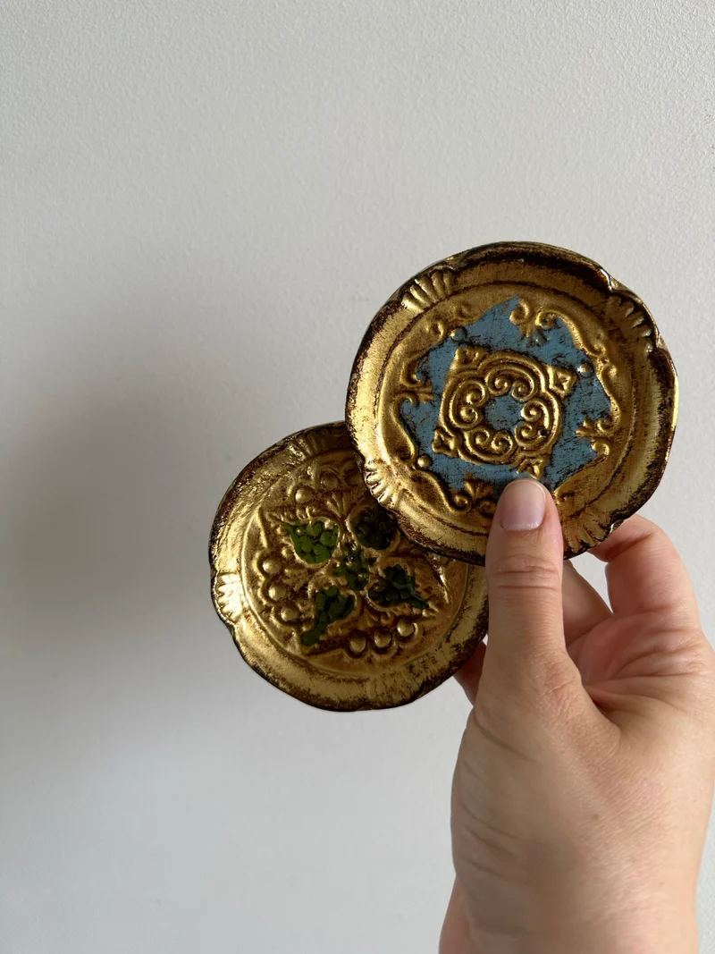 Sous verres style florentin