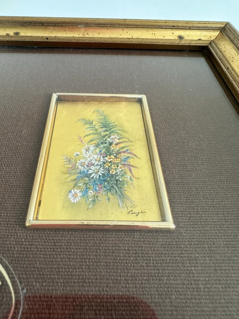 Chromolithographies d'Art à la feuille d'or