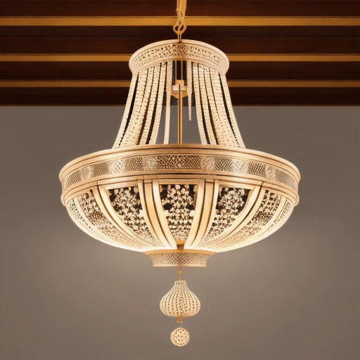 Lustre en Bronze Luxe