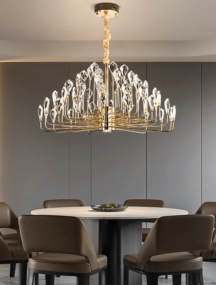 Lustre Industriel Dore Salle A Mangaer