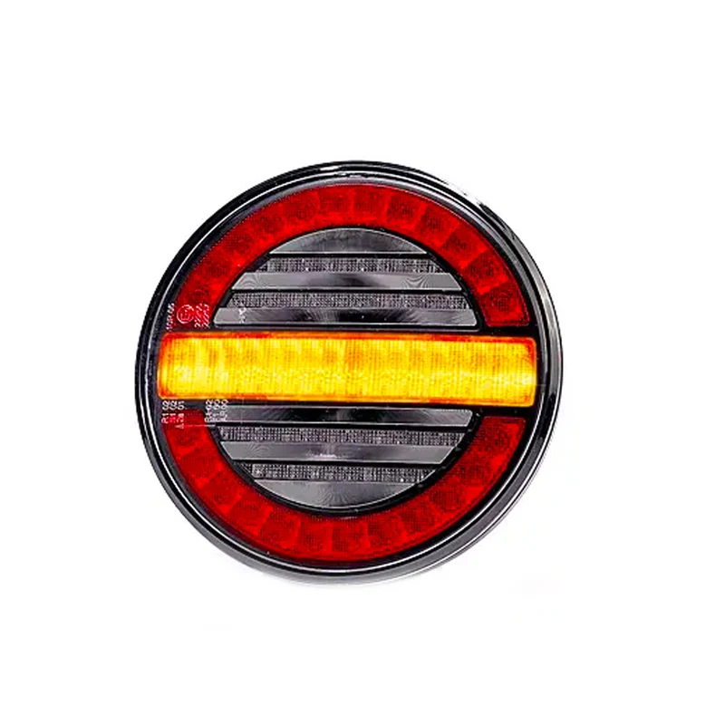 Lampe de remorque ronde de style hamburger Fristom avec indicateur dynamique