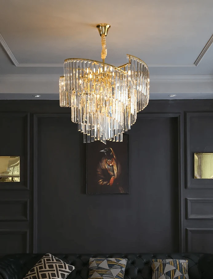 Grand Lustre en Cristal 120cm