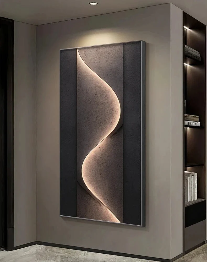 Applique Murale Design en Marbre Blanc