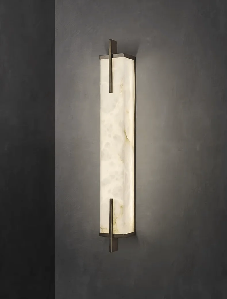 Applique LED Marbre Style Japonais