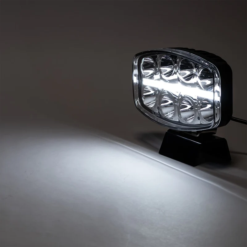 Lampe de conduite entièrement à DEL avec feu de stationnement à bande centrale