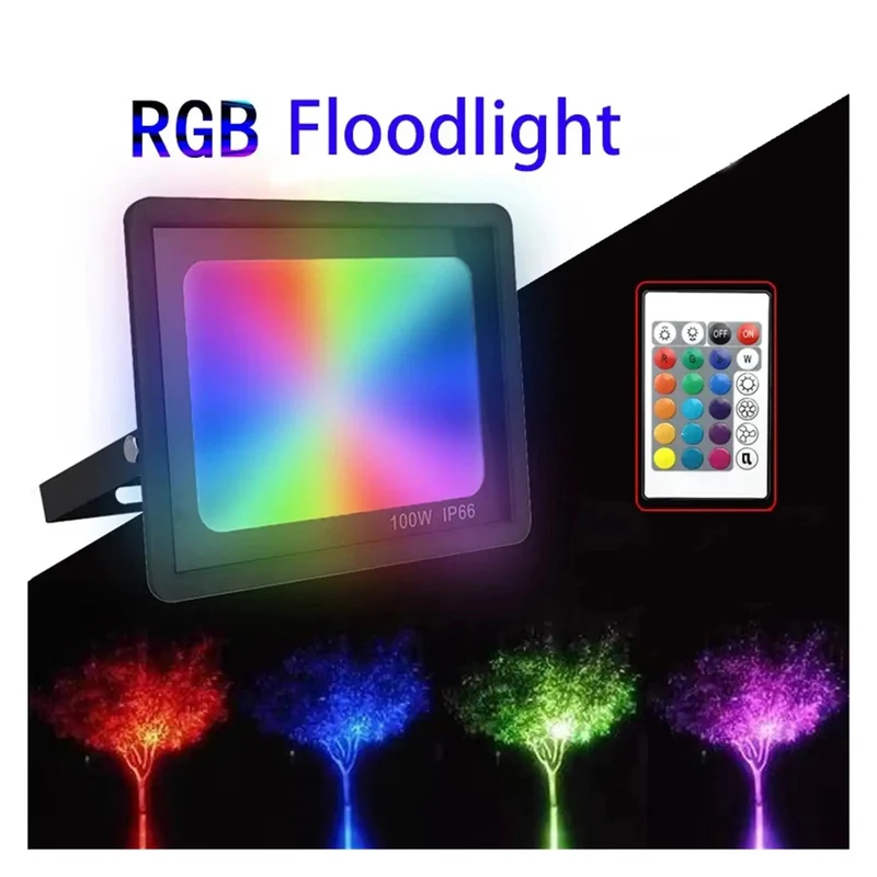 Gotta Love That Rgb Led Floodlight With Ip66 Waterproof Build For Yards And Patios High Output Ac 220V Energy Savvy Wall Pack Lights To Pump Up The Evening Glow On Courts And Gardens