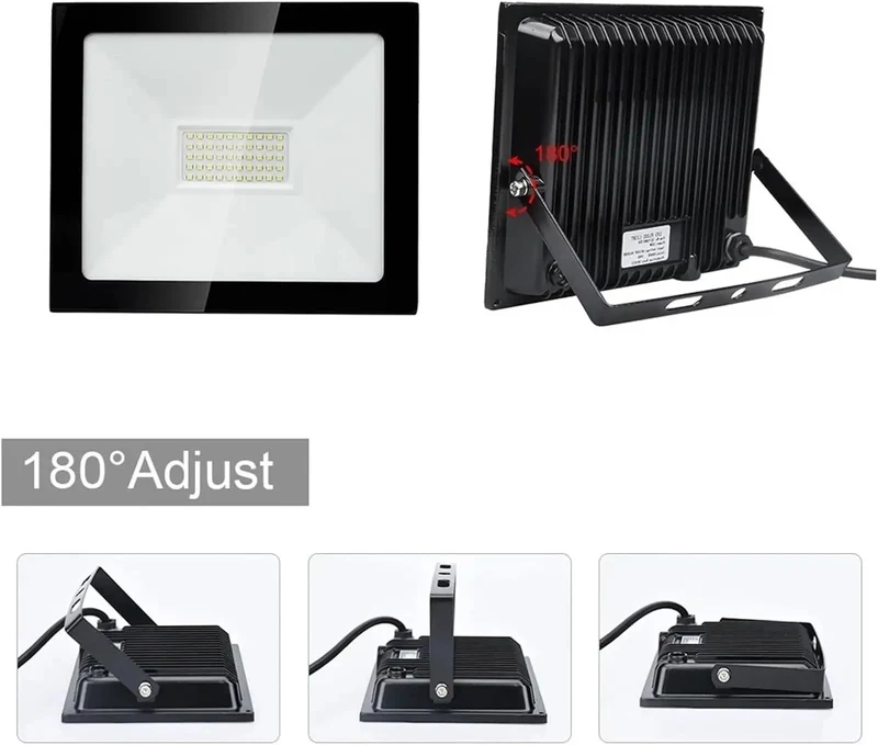 Rock Solid 30W Led Flood Light Offering Switchable Cool And Warm White Modes For Dependable Outdoor Security Backyard Lighting And Commercial Warehouse Setup Jobs