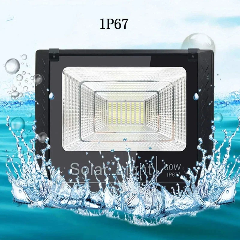 Hella Bright 60W Solar Flood Lights With Tough IP67 Waterproof Build Automatic Dusk To Dawn Light Sensor No Sweat Install For Backyard And Driveway Reliable Led Nighttime Lighting