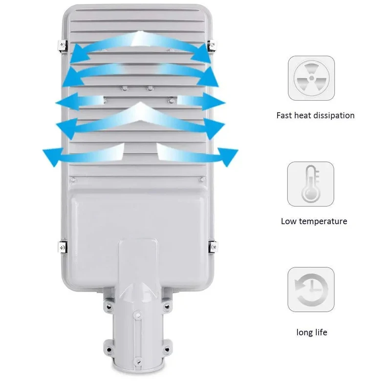 Tough As Nails 100W Solar Street Light With Hella Bright 6000 Lumen Led Flood Lighting All Weather IP65 Aluminum Outdoor Wall Lamp Smart Dusk To Dawn Auto Mode And Remote Control For Backyards Driveways Patios