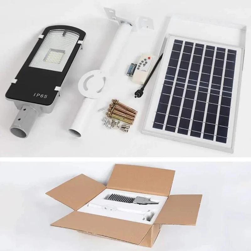 Killer Bright Led Solar Street Light With Smart Remote Control Top Notch Waterproof Aluminum Outdoor Flood Lamp Auto Dusk To Dawn Sensor Easy As Pie Mounting For Driveway Or Patio Lighting