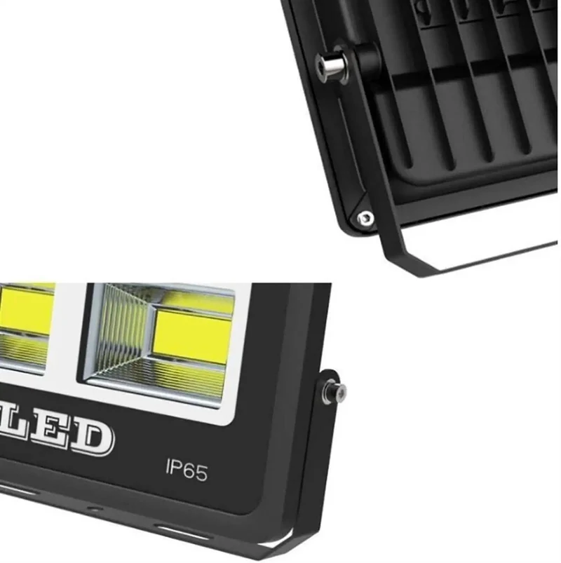 Heavy Duty 400W Led Floodlight Rock Solid IP65 Waterproof Outdoor Area Spot Lamp High Lumen Aluminum Housing For Backyard And Warehouse Badass Commercial Security Lighting