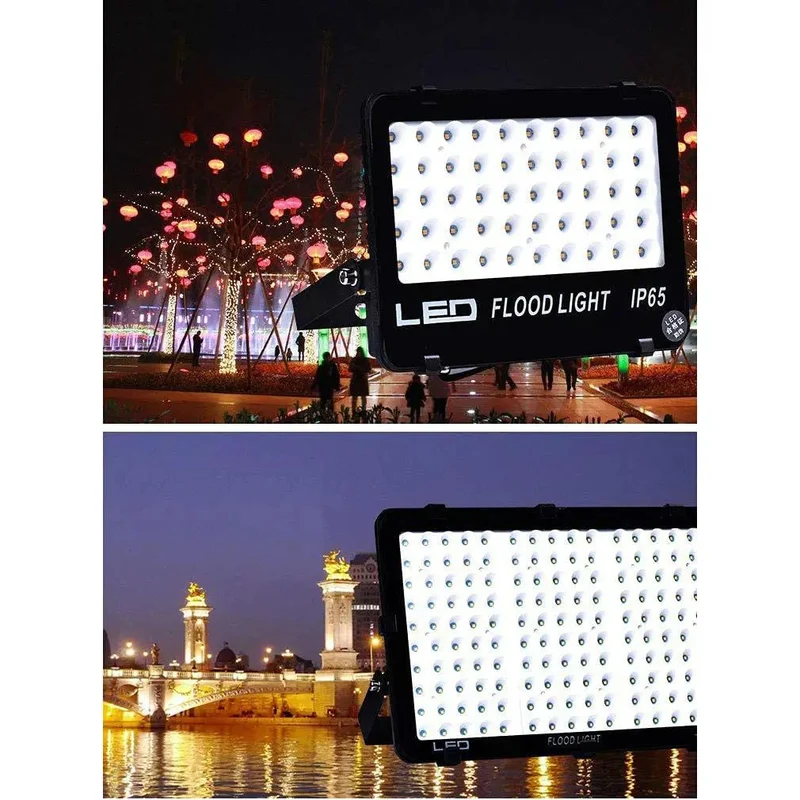 Tough As Nails Rechargeable Led Floodlight With 180 Degree Swivel Mount Tempered Glass Lens Ip66 Waterproof Outdoor Work Light For Backyard Garage Job Site And Stadium Projects