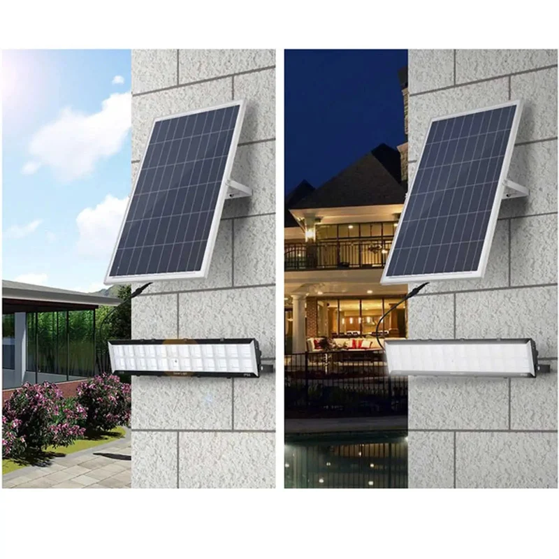 Heavy Duty Solar Powered Flood Lights Outdoor Waterproof Led With Remote Wide Angle Knockout Brightness No Sweat Setup For Yard Driveway Pool Garage And Court
