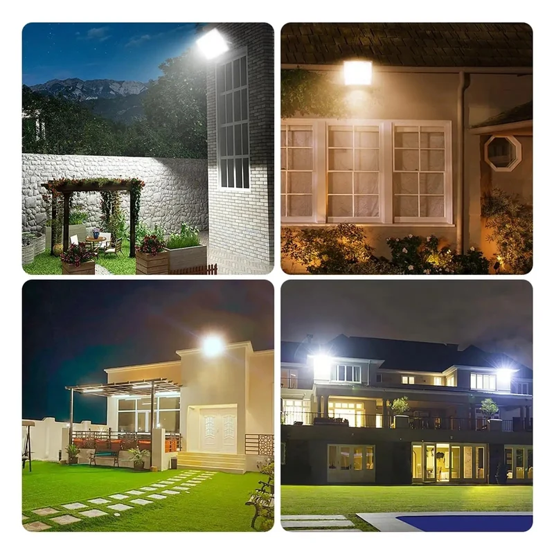 Heavy Duty Led Flood Light Weatherproof Projector Lamp With Durable Die Cast Body For Driveways Barns And Job Sites Pumping Out Piercing Cold White Beam And Zero Hassle Wall Mount Installation
