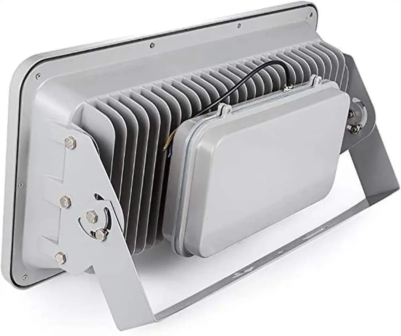 Heavy Duty LED Flood Light IP66 Waterproof Outdoor Lamp Built Tough For Yard And Building Projects Switchable 3000K Warm And 6500K Cool Lighting No Sweat Rain Or Shine
