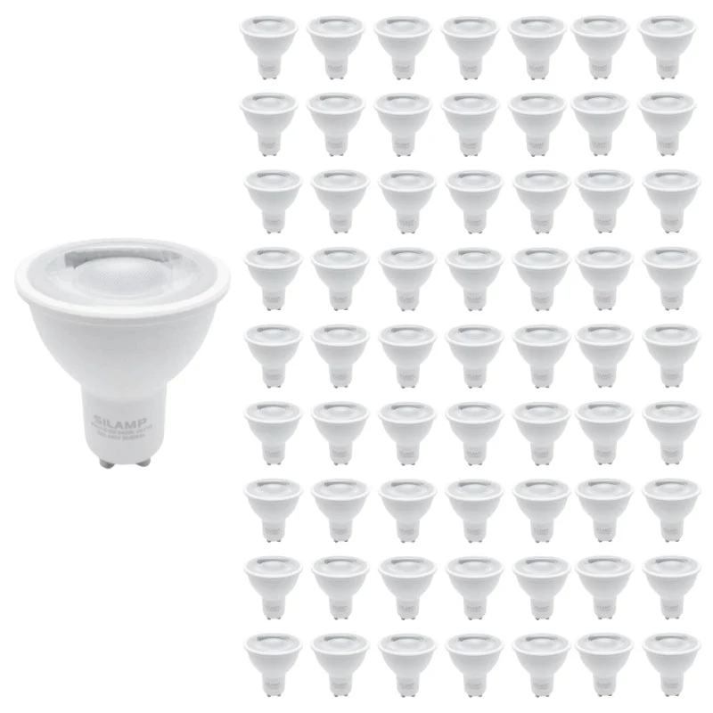 Ampoule LED GU10 Dimmable 8W 220V SMD2835 PAR16 60° - Pack de 100