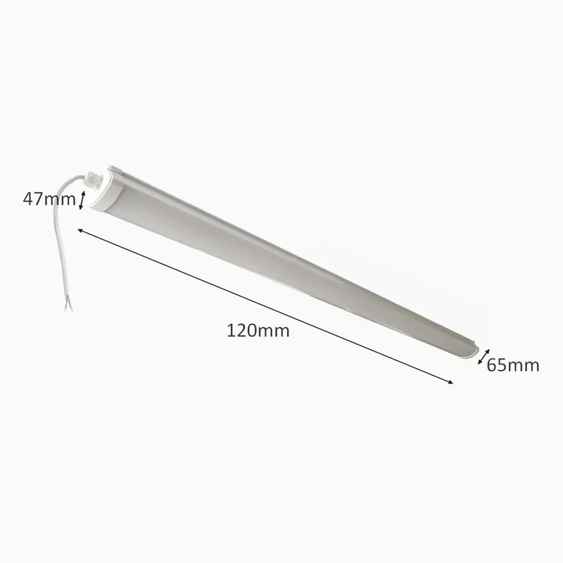 Réglette LED étanche 120cm 36W IP65 - Pack de 20