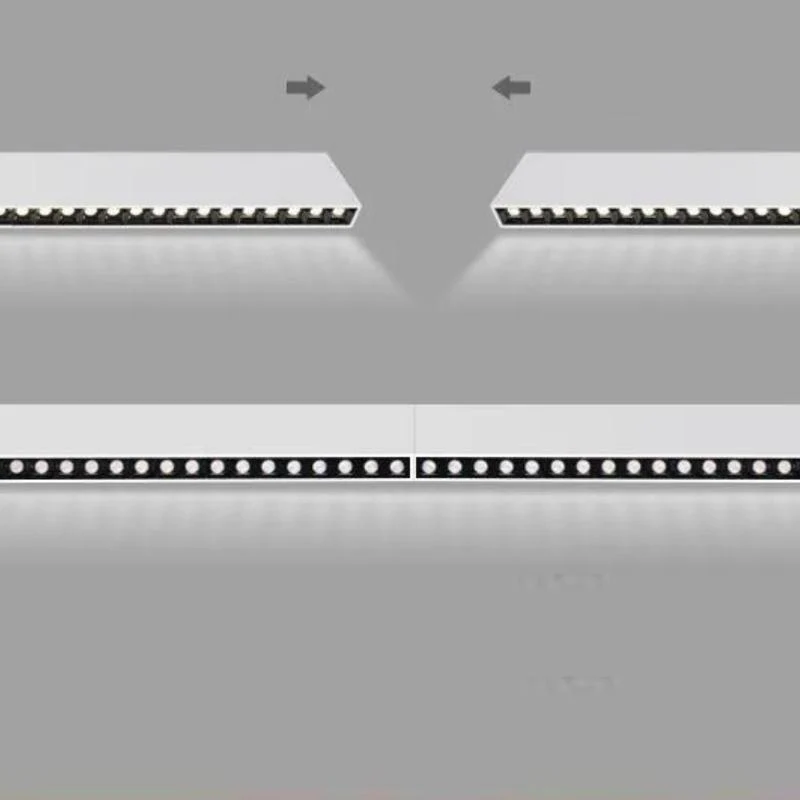 Suspension Linéaire LED 120cm 50W Interconnectable BLANC