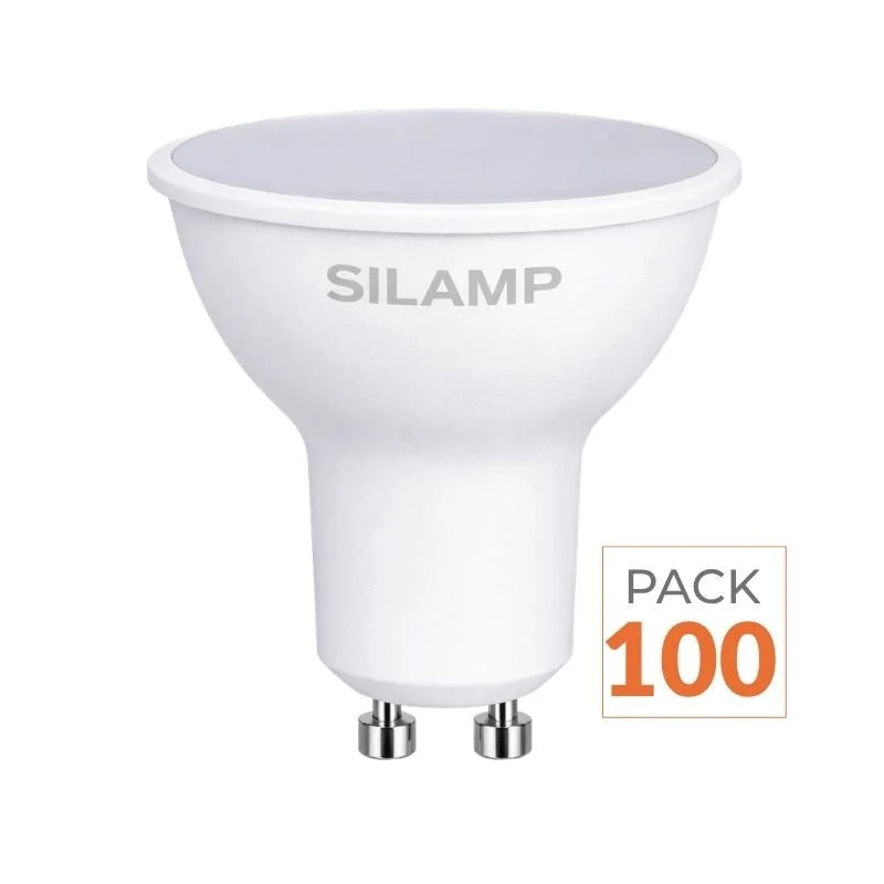 Ampoule LED GU10 8W 220V - Pack de 100