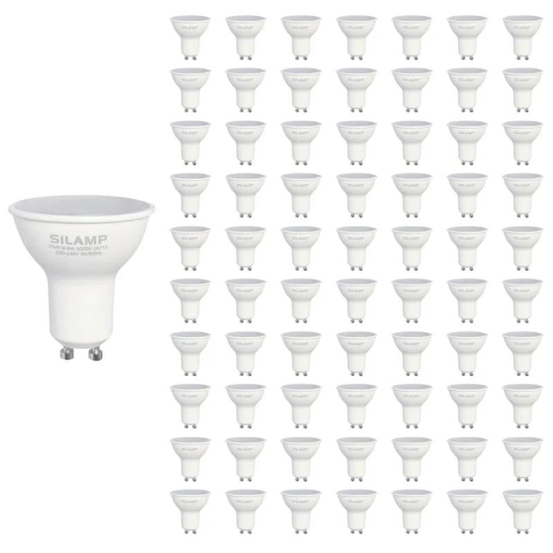 Ampoule LED GU10 8W 220V - Pack de 100