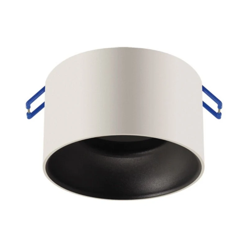 Spot Encastrable BLANC et NOIR pour Ampoule GU10