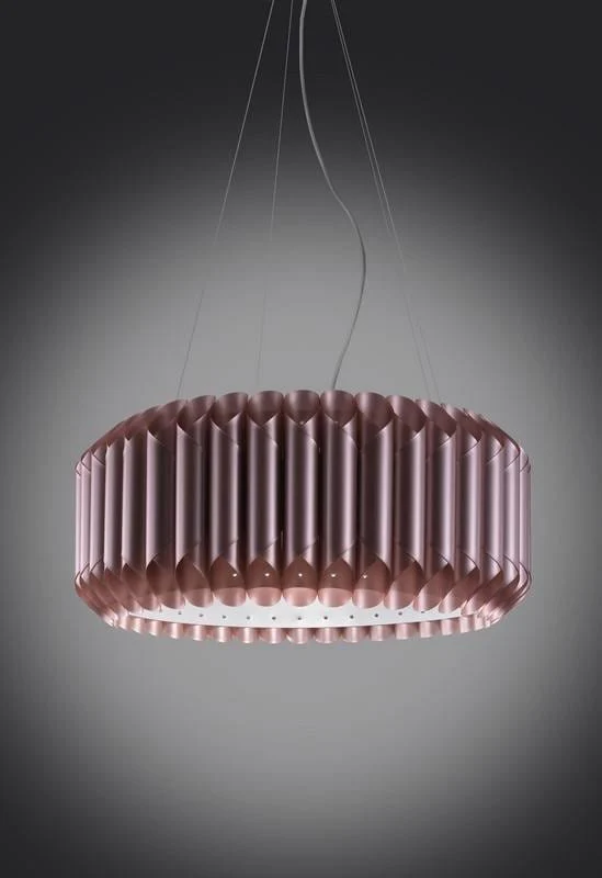 Suspension polilux LOUISE Ø 50 ou 60 cm rose