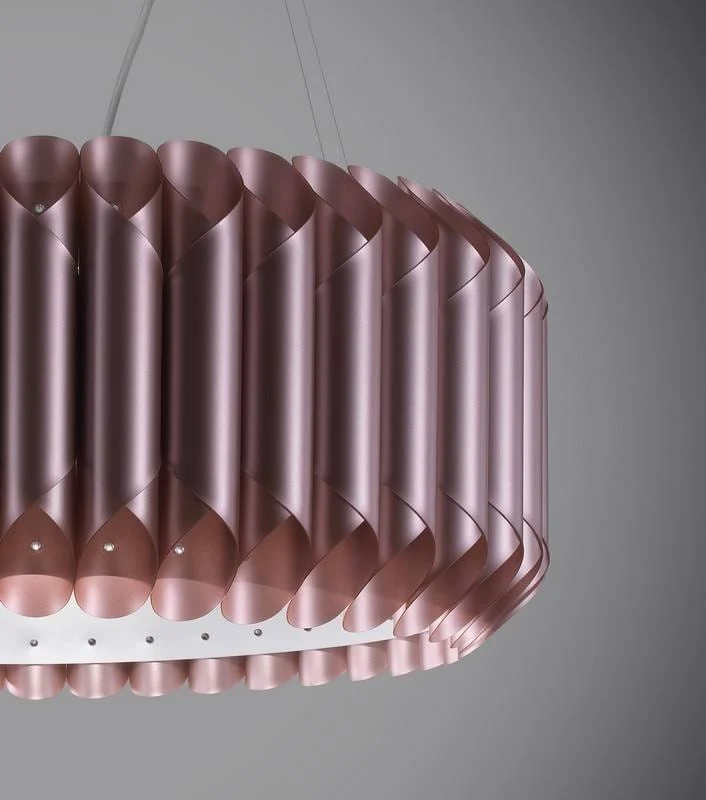 Suspension polilux LOUISE Ø 50 ou 60 cm rose