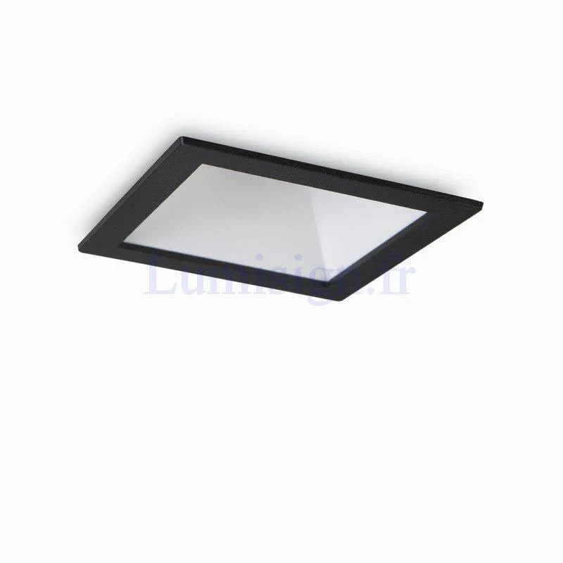 Spot encastrable basse luminance LED GAME carré noir et blanc