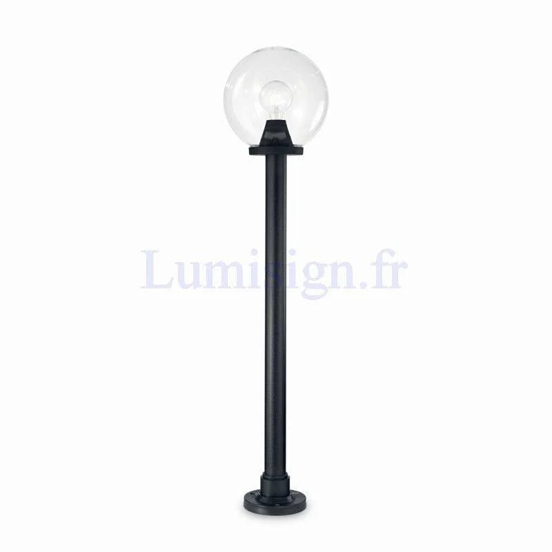 Mini lampadaire CLASSIC-GLOBE transparent