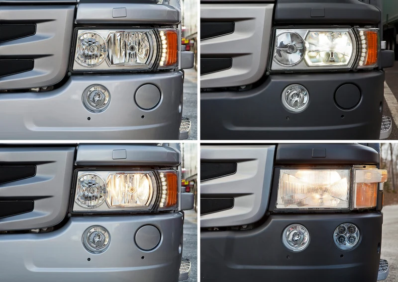Modules LED DRL pour camions Scania, Iveco et Renault / Pack de 2
