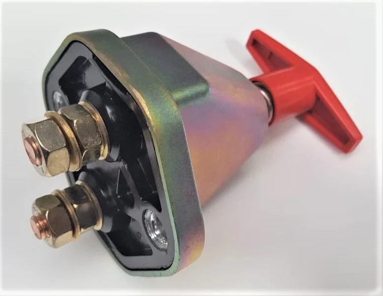 Interrupteur d'isolateur de batterie à poignée fixe robuste