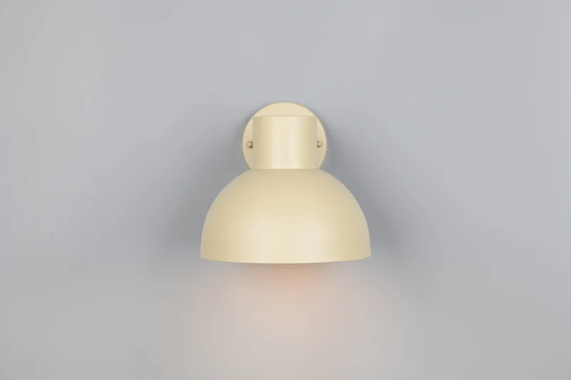 Luminaire mural exterieur beige