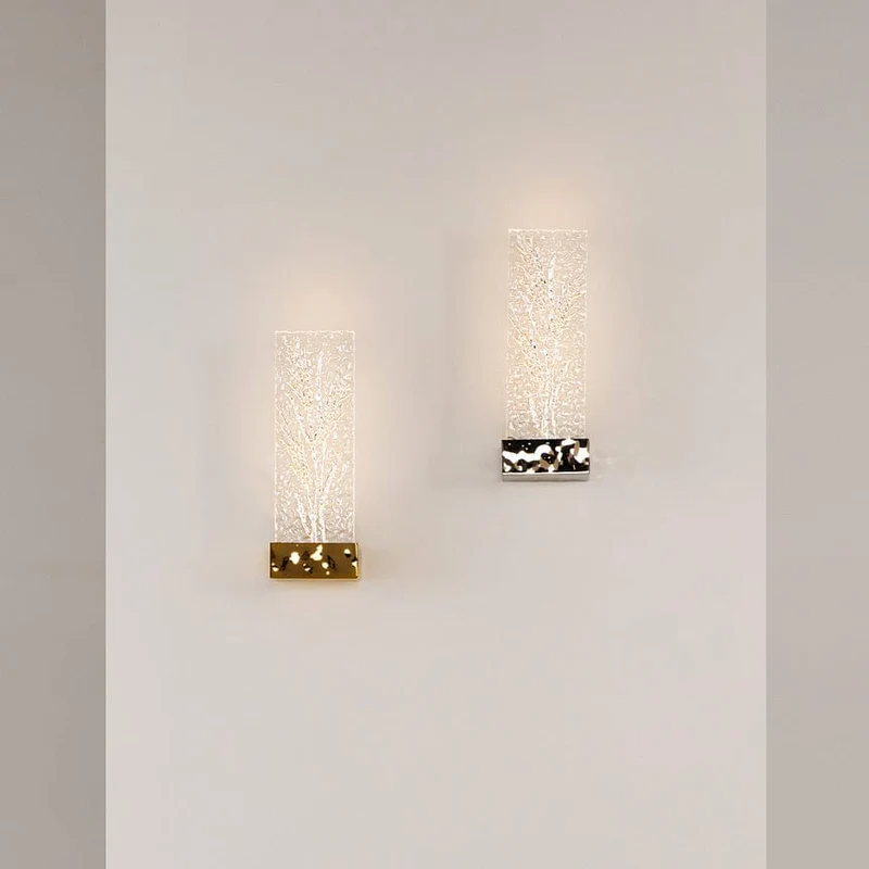 Décoration Murale Lumineuse en Verre