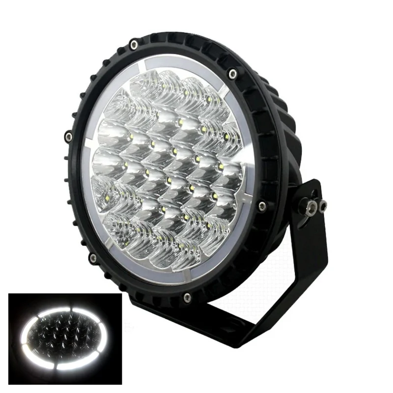 Lampe de conduite à DEL avec halo de feux de position / 7.5"