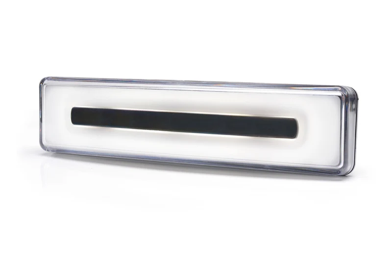 Lampe de pare-soleil LED néon blanche Scania avec prise