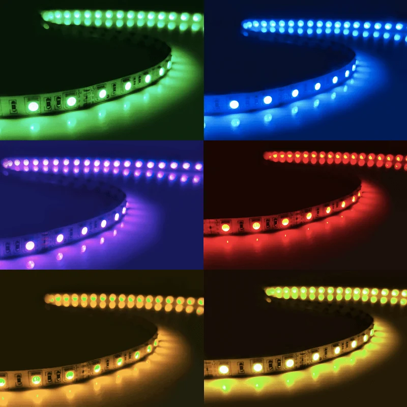 Ruban LED RGBWH 24V 80W 5M 5050 IP54 60LED/m