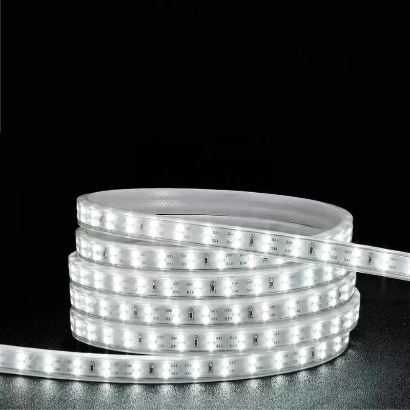 Ruban LED 50M 220V Fin Recoupable Double Rangée 9W/m IP65 2835 180LED/m