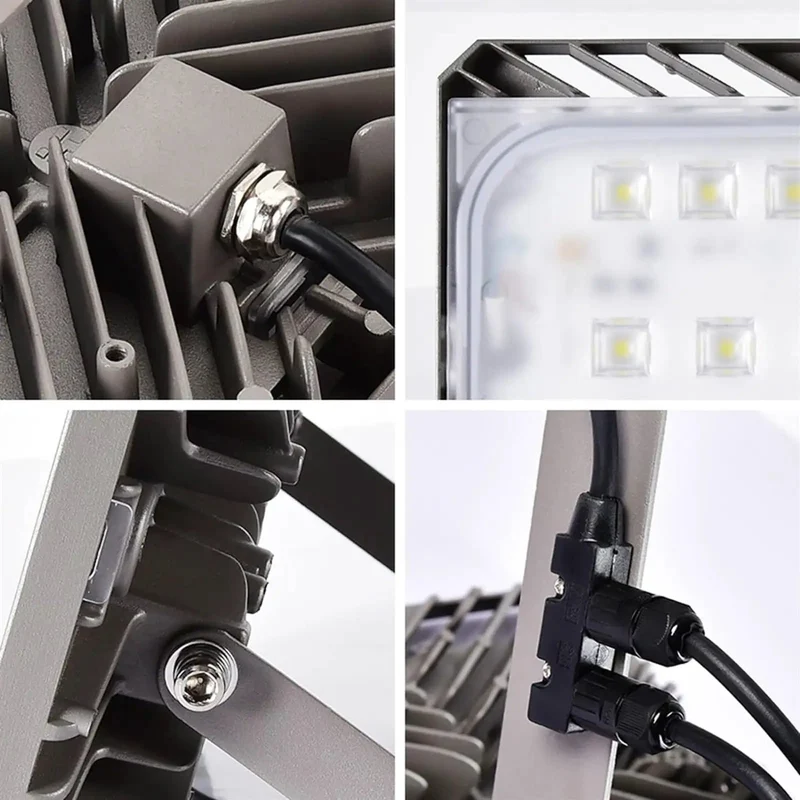 Crushing Brightness Led Floodlight Outdoor Security Light With Badass Weather Resistant Housing And Kickin Flex Mount Options In 18W 50W Or 150W For Driveway Yard And Garage Night Setup