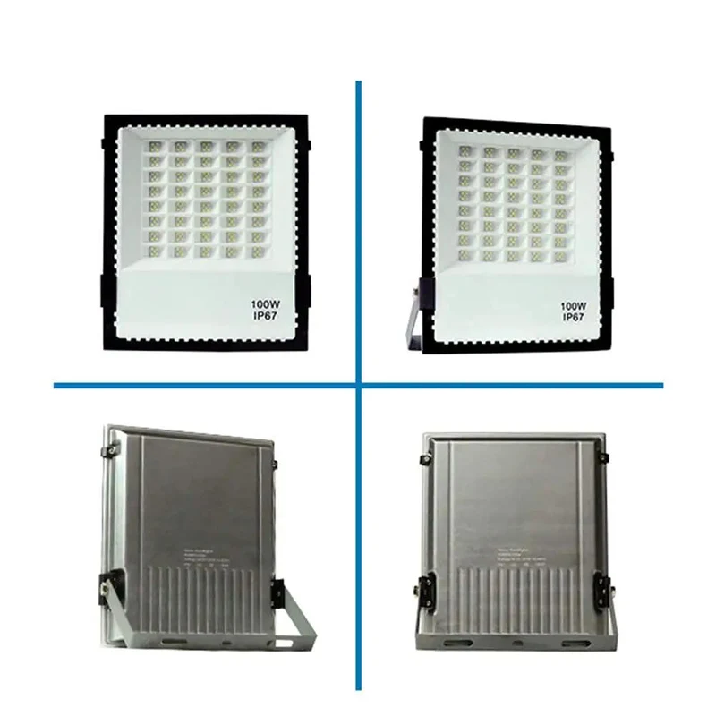 Hella Bright 200W Led Floodlight Waterproof Ip67 Outdoor Security Light Built Like A Tank Aluminum Housing Straight Up Daylight White 6500K For Yard Garage Warehouse Patio Playground