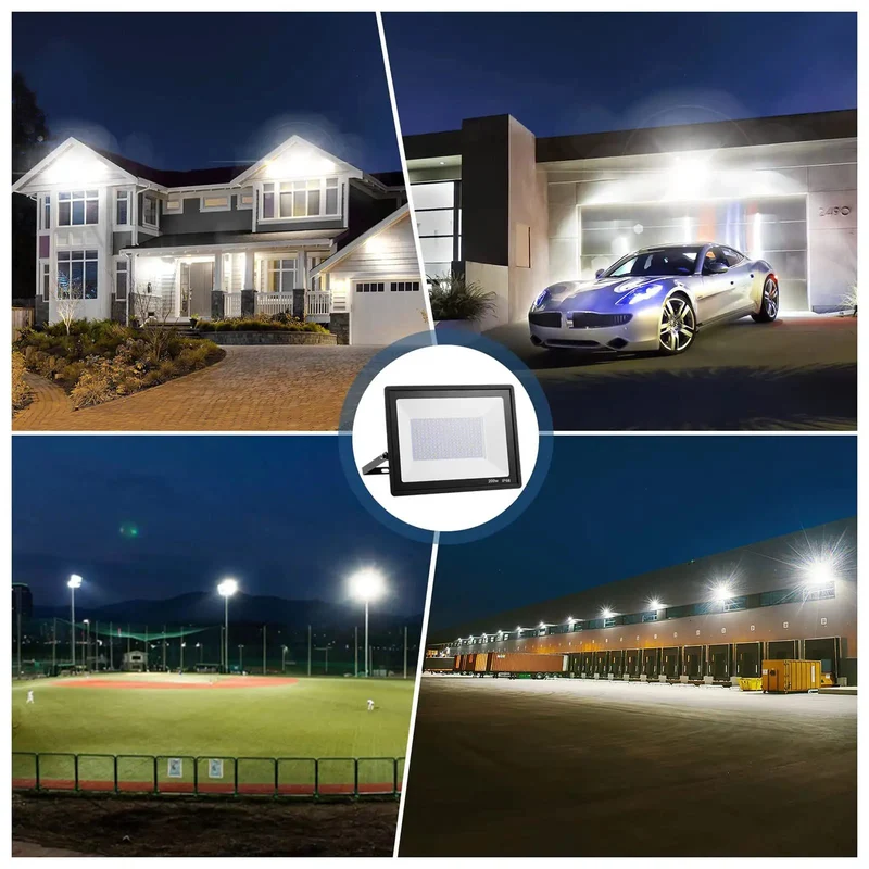 Heavy Duty Led Flood Light With IP66 Waterproof Security Spotlight Built Different Commercial Outdoor Lighting Serious Glow Stable Circuitry And Adjustable Mount Gets The Heavy Lifting Yard After Yard