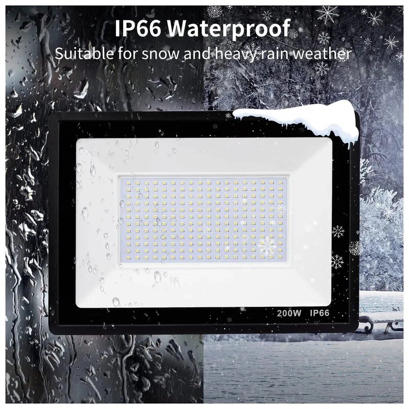 Heavy Duty Led Flood Light With IP66 Waterproof Security Spotlight Built Different Commercial Outdoor Lighting Serious Glow Stable Circuitry And Adjustable Mount Gets The Heavy Lifting Yard After Yard