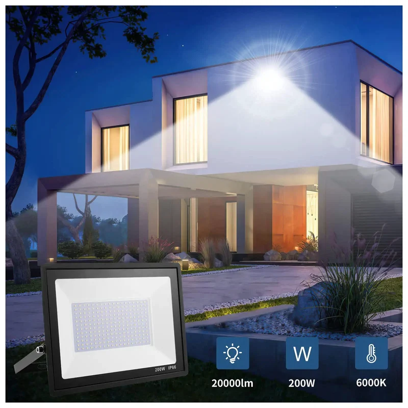 Heavy Duty Led Flood Light With IP66 Waterproof Security Spotlight Built Different Commercial Outdoor Lighting Serious Glow Stable Circuitry And Adjustable Mount Gets The Heavy Lifting Yard After Yard