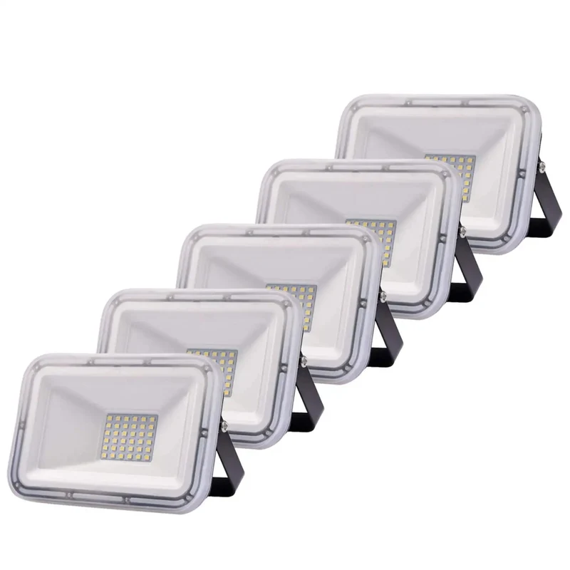 Super Bright 30W LED Flood Lights Outdoor Rock Solid IP67 Waterproof For Yard And Garden Security Lighting Heavy Duty Exterior Illumination Zero Sweat Performance