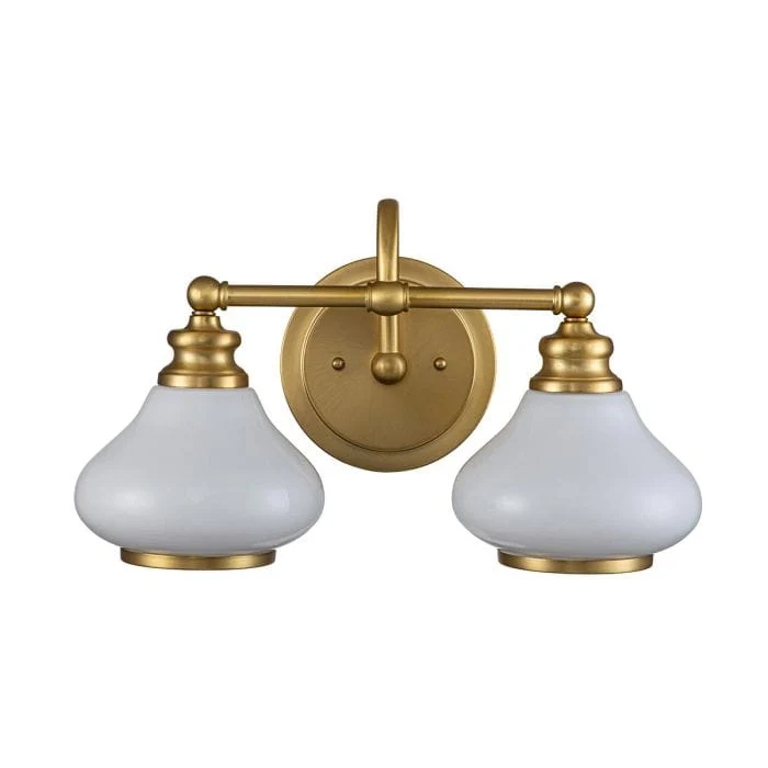 Lampe Murale Dorée Pour Salle de Bain