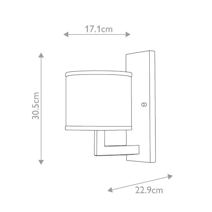 Lampe Murale de Chevet Doree