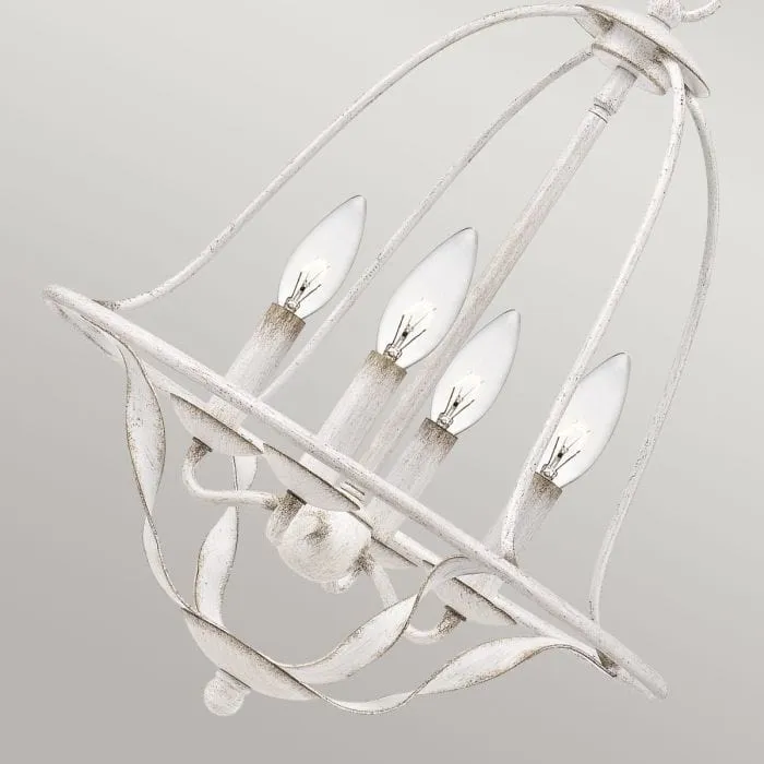 Luminaire Chandelier Blanc Campagne